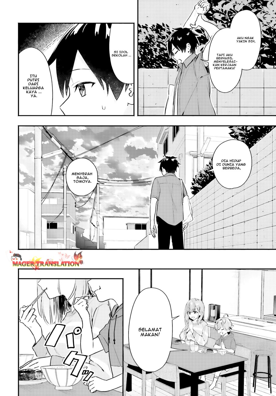Kajidaikou no Arbeit wo Hajimetara Gakuen Ichi no Bishoujo no Kazoku Chapter 02 Bahasa Indonesia