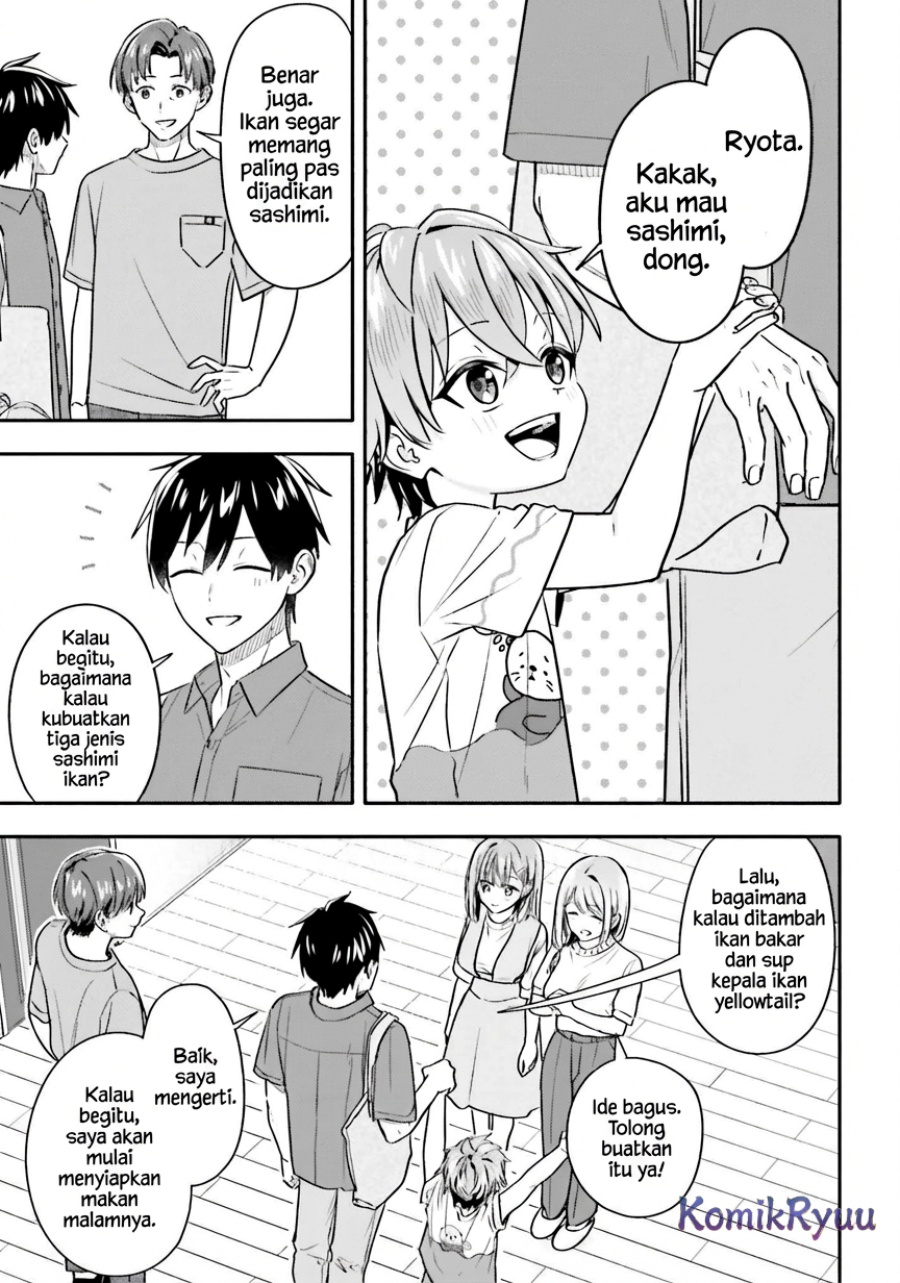 Kajidaikou no Arbeit wo Hajimetara Gakuen Ichi no Bishoujo no Kazoku Chapter 10 Bahasa Indonesia