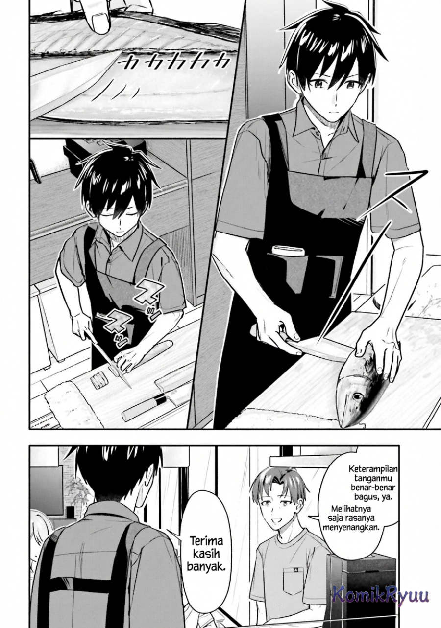 Kajidaikou no Arbeit wo Hajimetara Gakuen Ichi no Bishoujo no Kazoku Chapter 10 Bahasa Indonesia