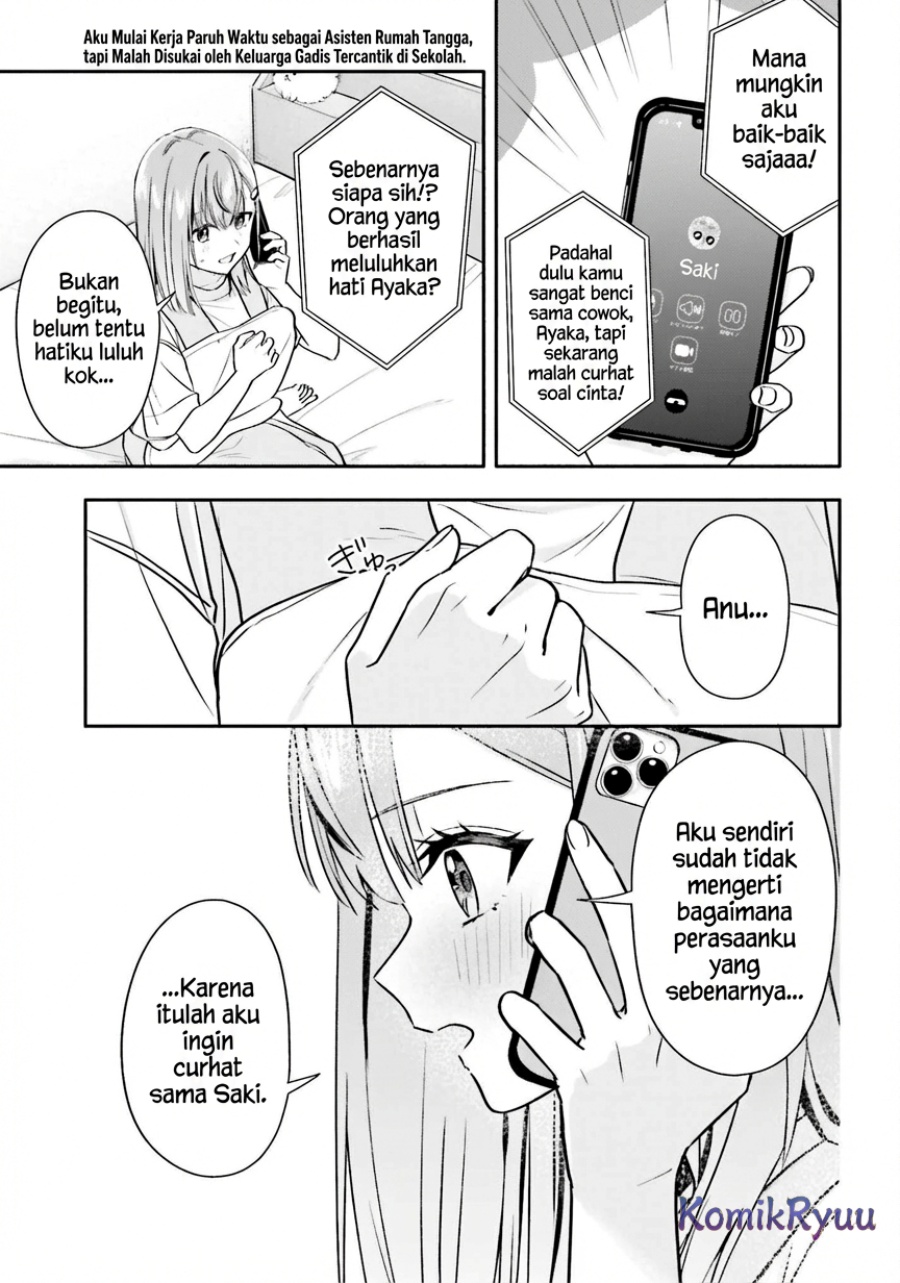 Kajidaikou no Arbeit wo Hajimetara Gakuen Ichi no Bishoujo no Kazoku Chapter 10 Bahasa Indonesia