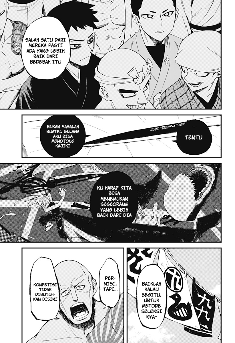 Kajiki no Ryourinin Chapter 02.2 Bahasa Indonesia