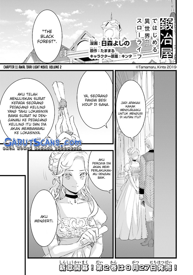 Kajiya de Hajimeru Isekai Slow Life Chapter 11 Bahasa Indonesia