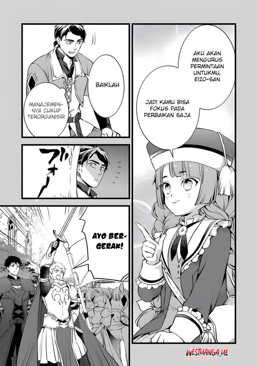 Kajiya de Hajimeru Isekai Slow Life Chapter 27 Bahasa Indonesia