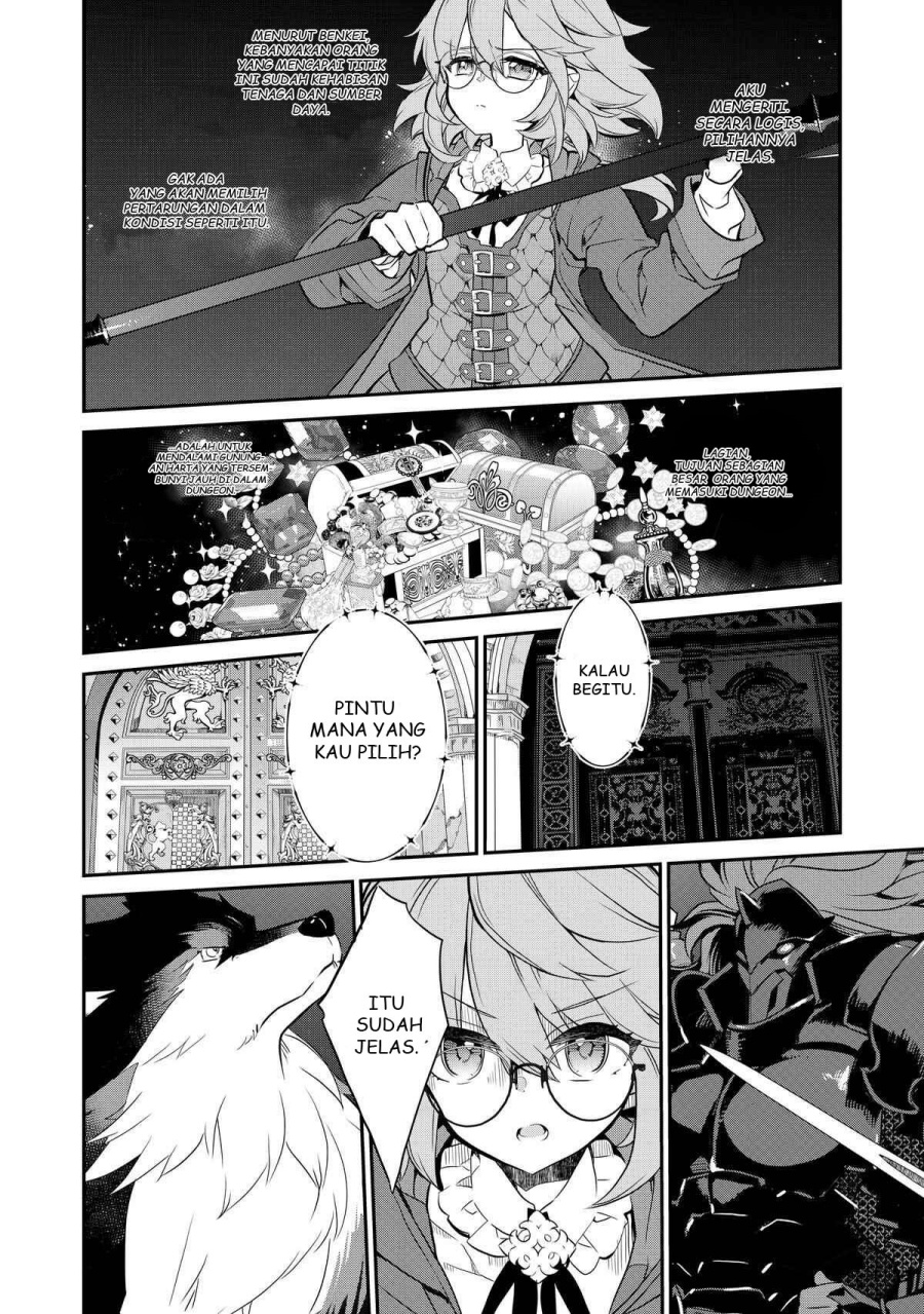 Kaketa Tsuki no Mercedes ~Kyuuketsuki no Kizoku ni Tensei Shitakedo Sute Rare Sounanode Dungeon o Seiha Suru~ Chapter 08 Bahasa Indonesia