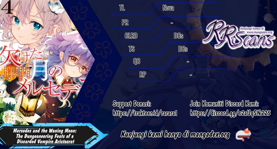 Kaketa Tsuki no Mercedes ~Kyuuketsuki no Kizoku ni Tensei Shitakedo Sute Rare Sounanode Dungeon o Seiha Suru~ Chapter 09 Bahasa Indonesia