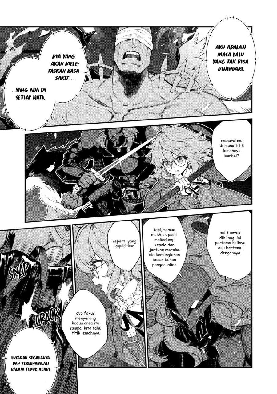 Kaketa Tsuki no Mercedes ~Kyuuketsuki no Kizoku ni Tensei Shitakedo Sute Rare Sounanode Dungeon o Seiha Suru~ Chapter 09 Bahasa Indonesia