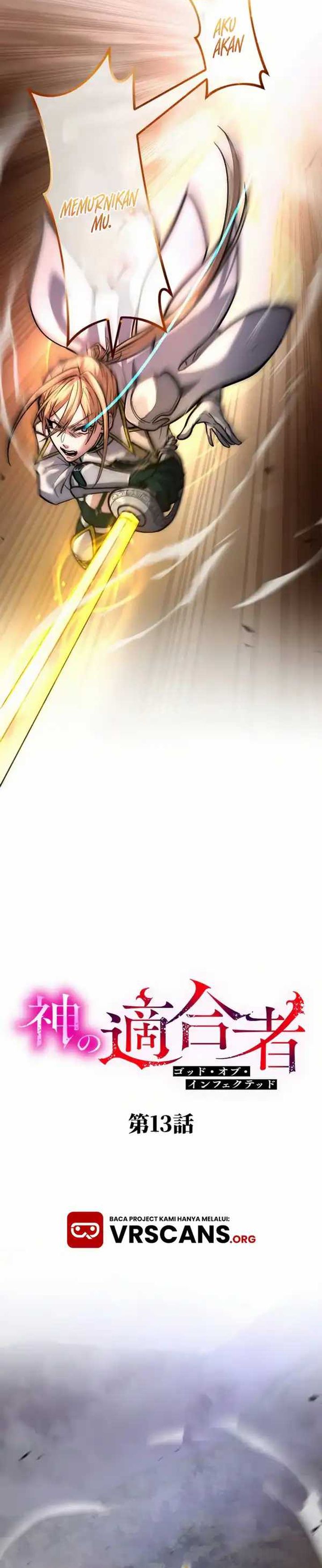 Kami no Tekigousha: God of Infected chapter 13