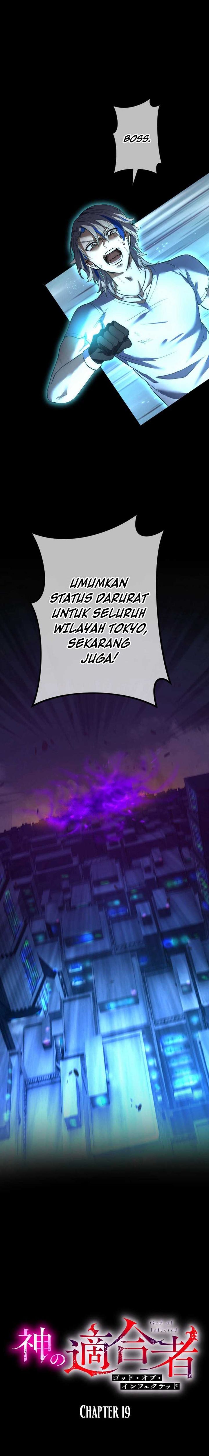 Kami no Tekigousha: God of Infected chapter 19