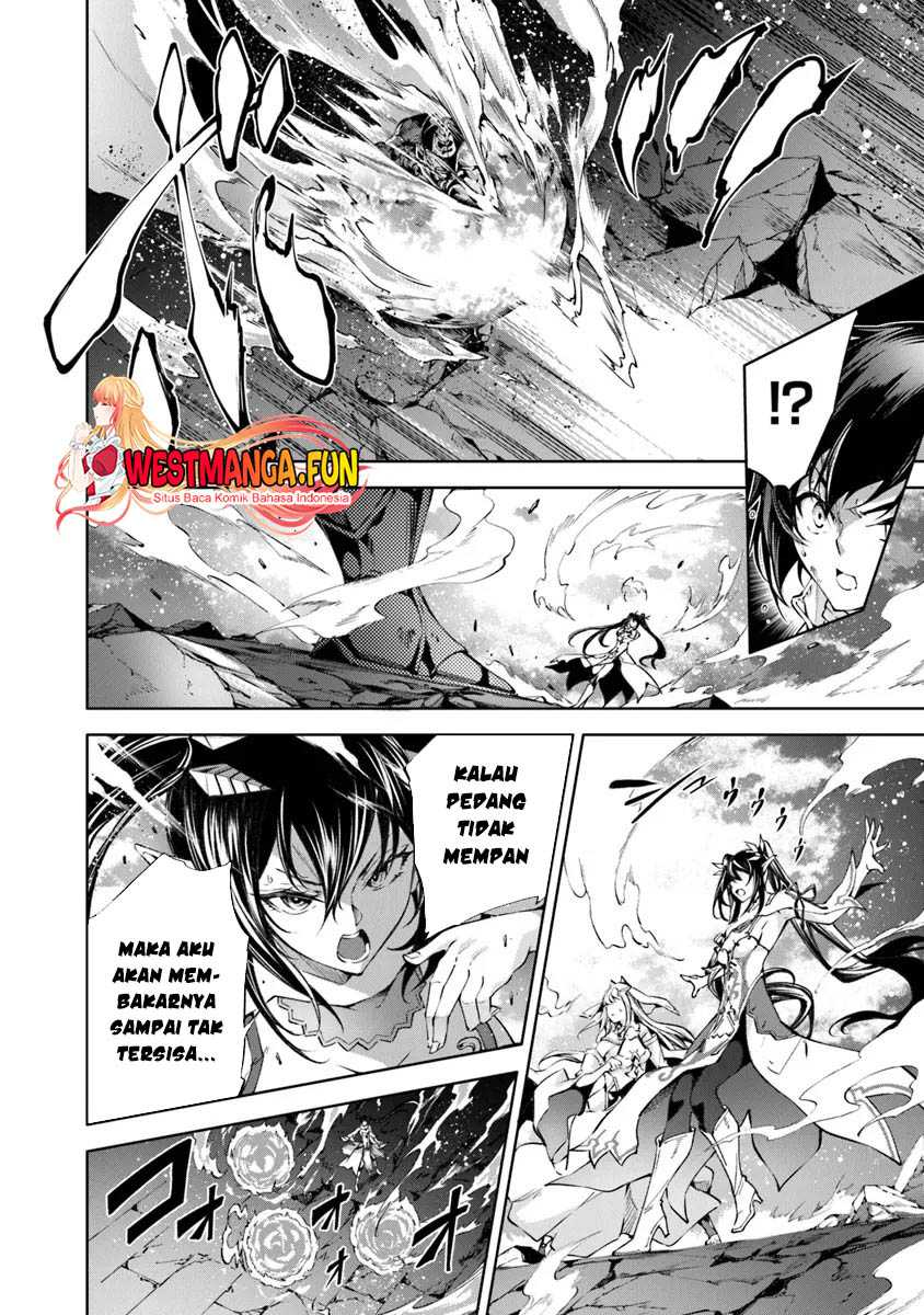 Kamigami ni Sodaterare Shimo no, Saikyou to Naru chapter 49