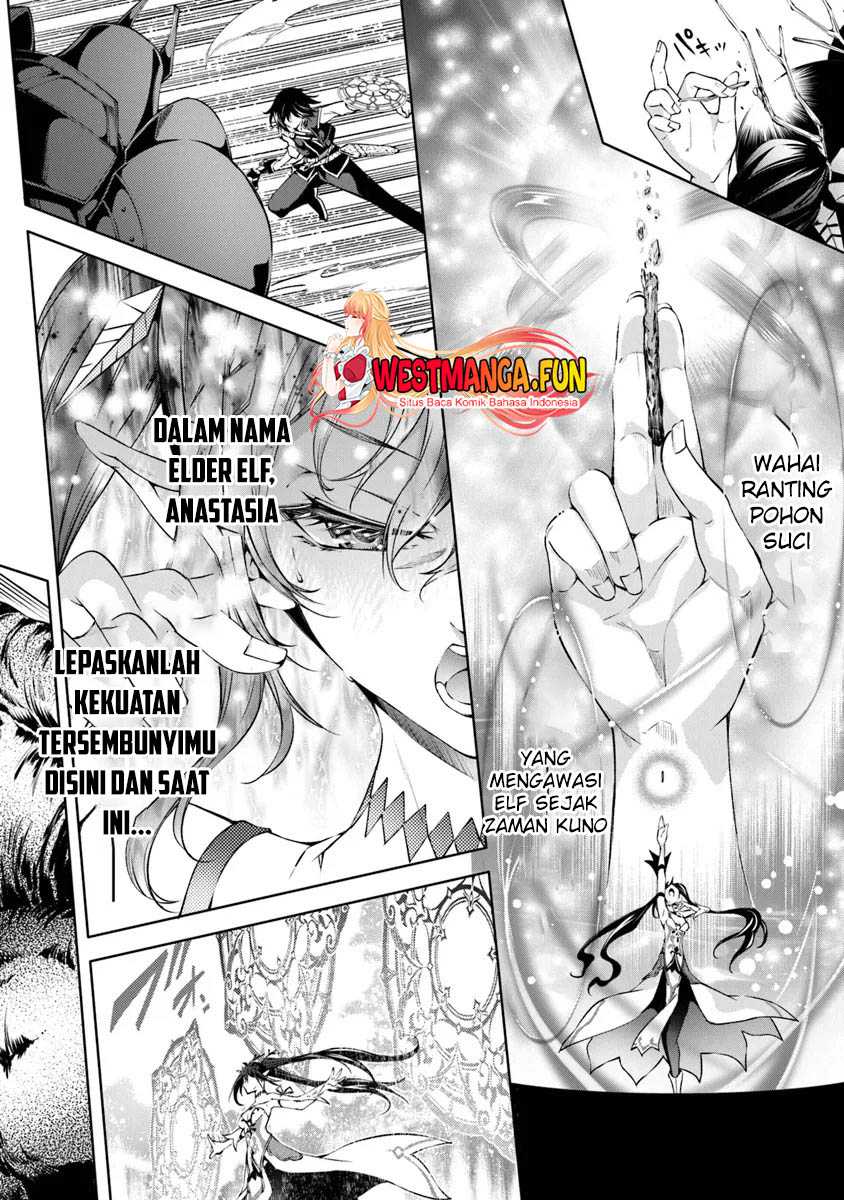 Kamigami ni Sodaterare Shimo no, Saikyou to Naru chapter 49