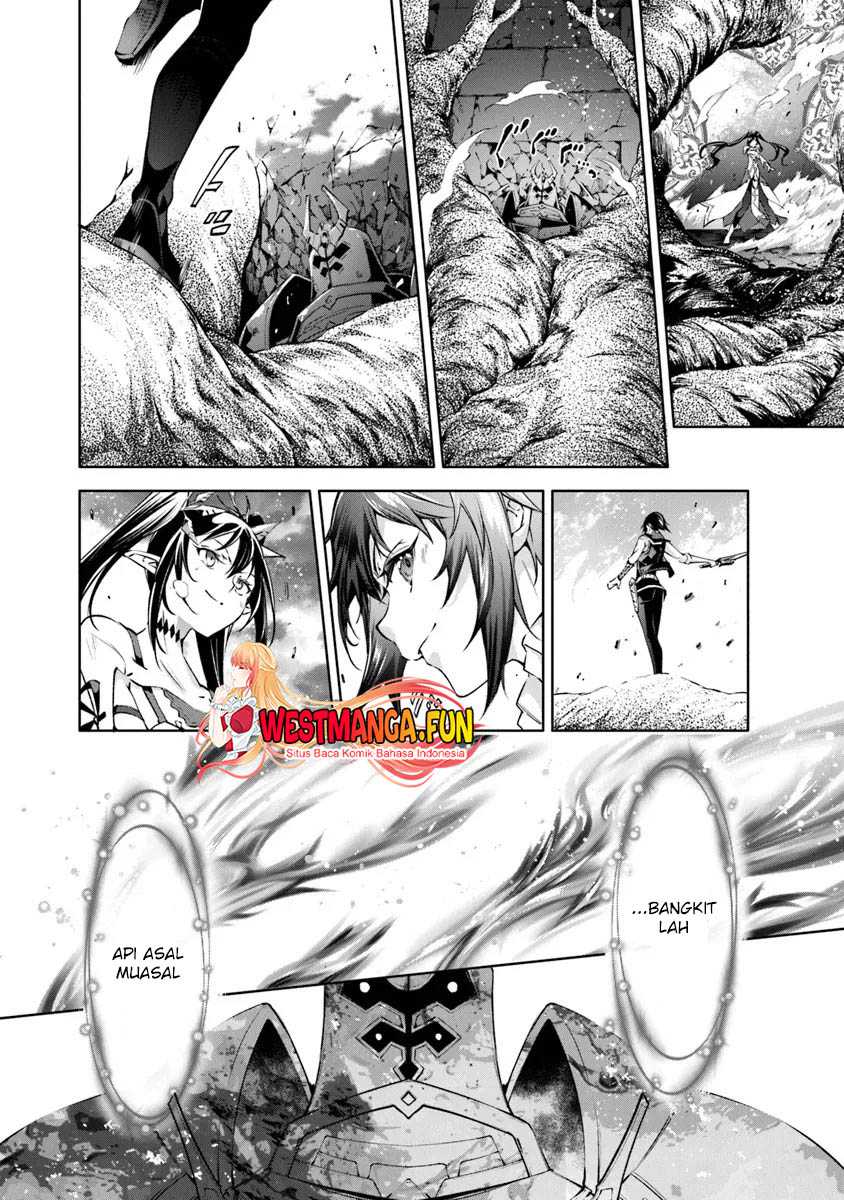 Kamigami ni Sodaterare Shimo no, Saikyou to Naru chapter 49
