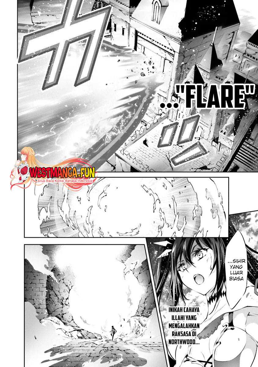 Kamigami ni Sodaterare Shimo no, Saikyou to Naru chapter 49