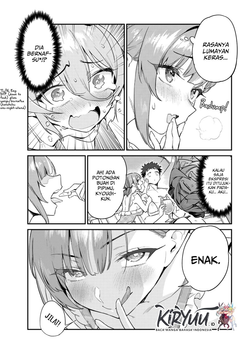 Kanan-sama wa Akumade Choroi Chapter 53 Bahasa Indonesia