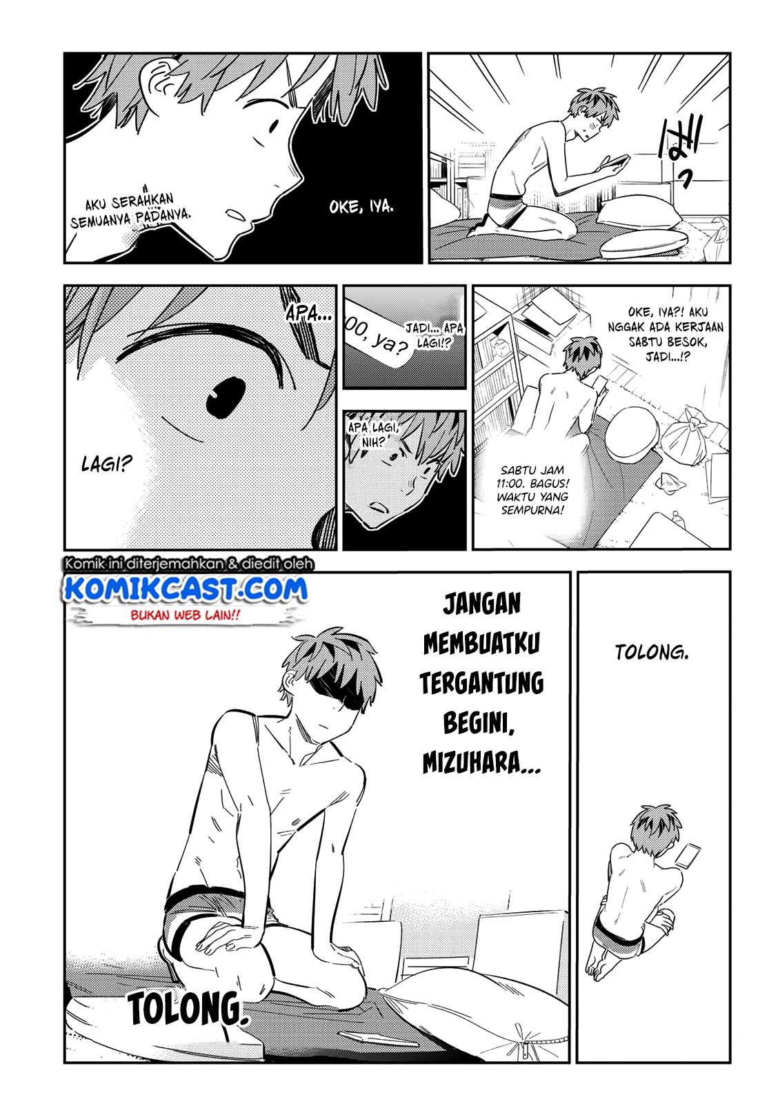 Kanojo, Okarishimasu chapter 170