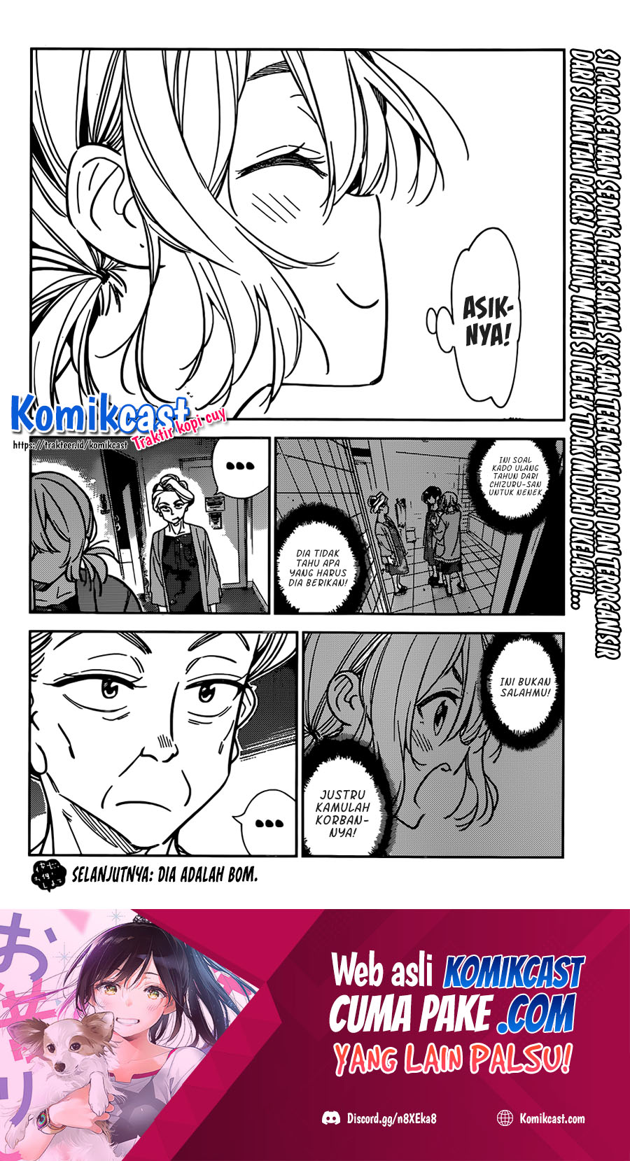 Dilarang COPAS - situs resmi www.mangacanblog.com - Komik kanojo okarishimasu 208 - chapter 208 209 Indonesia kanojo okarishimasu 208 - chapter 208 Terbaru 19|Baca Manga Komik Indonesia|Mangacan