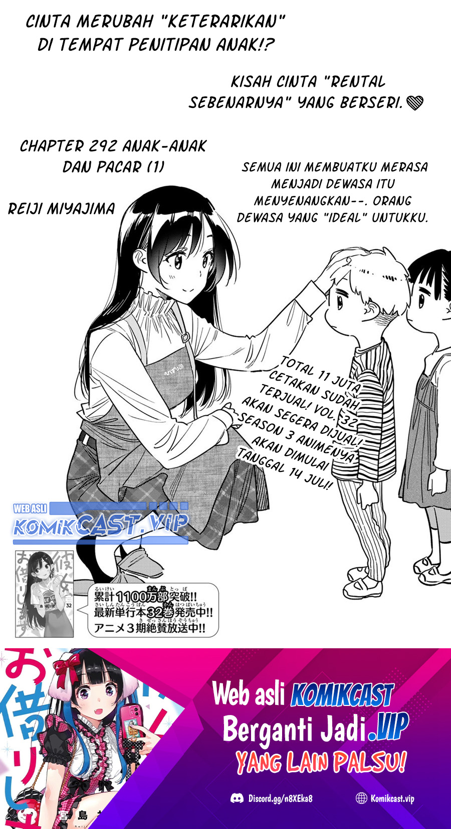 Dilarang COPAS - situs resmi www.mangacanblog.com - Komik kanojo okarishimasu 292 - chapter 292 293 Indonesia kanojo okarishimasu 292 - chapter 292 Terbaru 1|Baca Manga Komik Indonesia|Mangacan