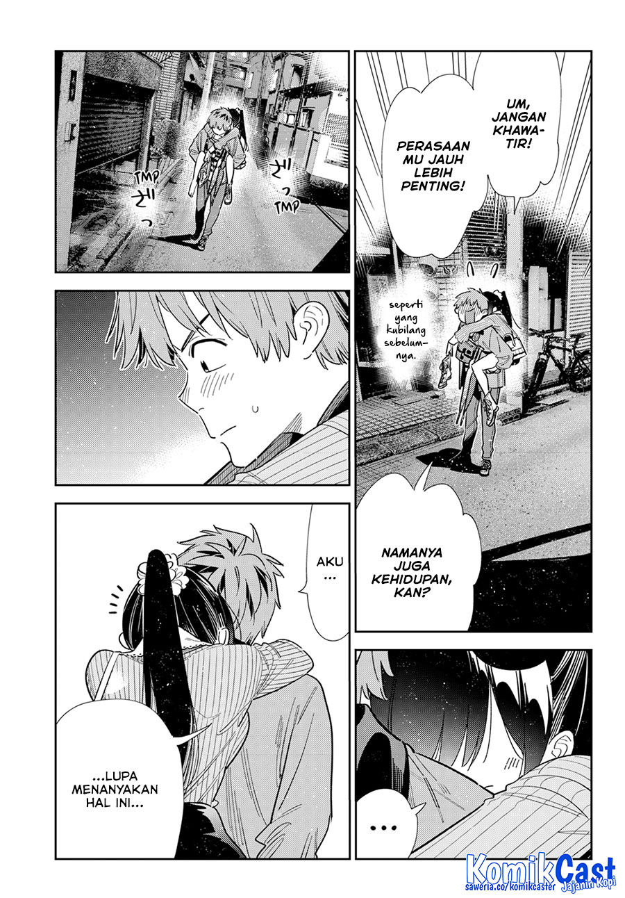 Kanojo Okarishimasu Chapter 383 Bahasa Indonesia