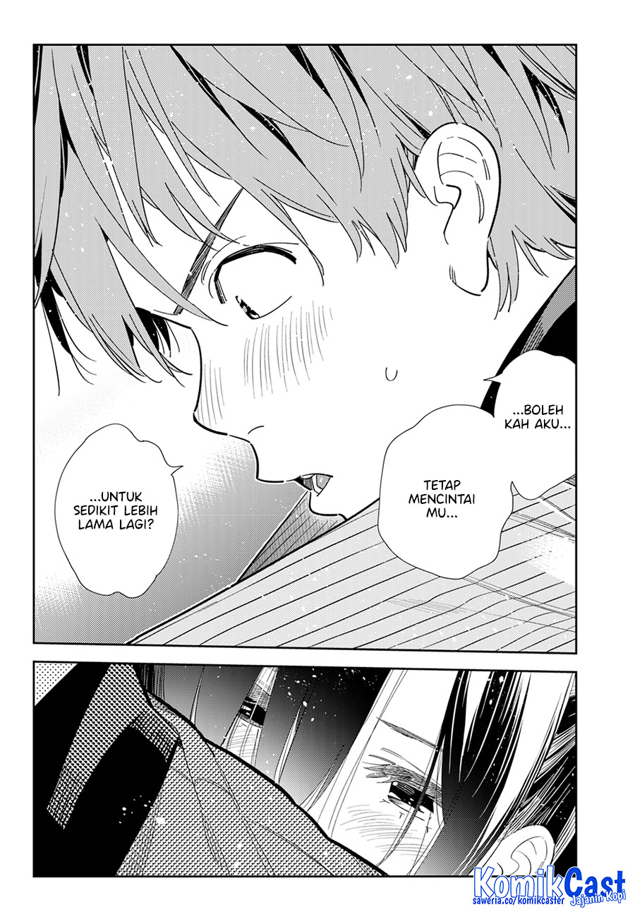 Kanojo Okarishimasu Chapter 383 Bahasa Indonesia