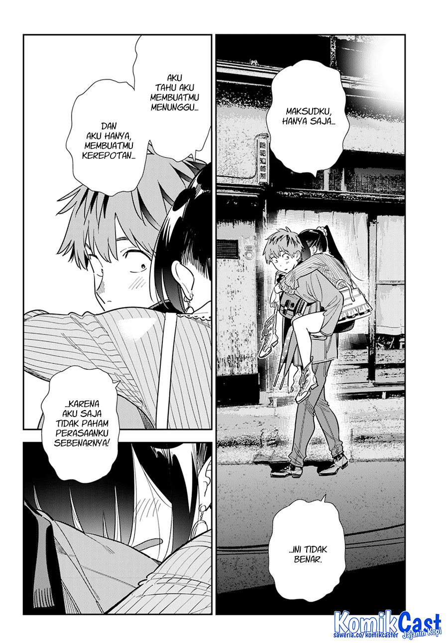 Kanojo Okarishimasu Chapter 383 Bahasa Indonesia