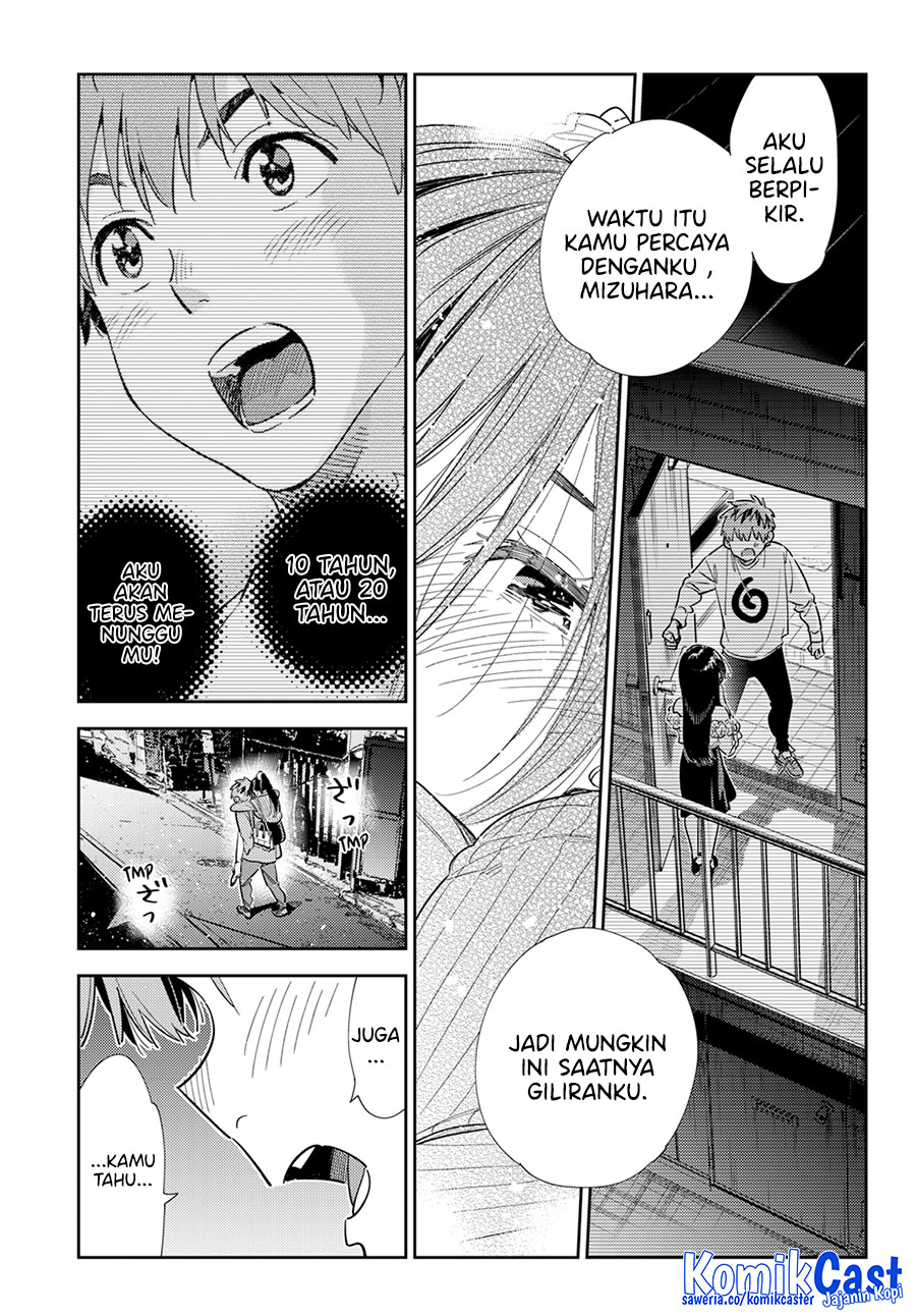 Kanojo Okarishimasu Chapter 383 Bahasa Indonesia