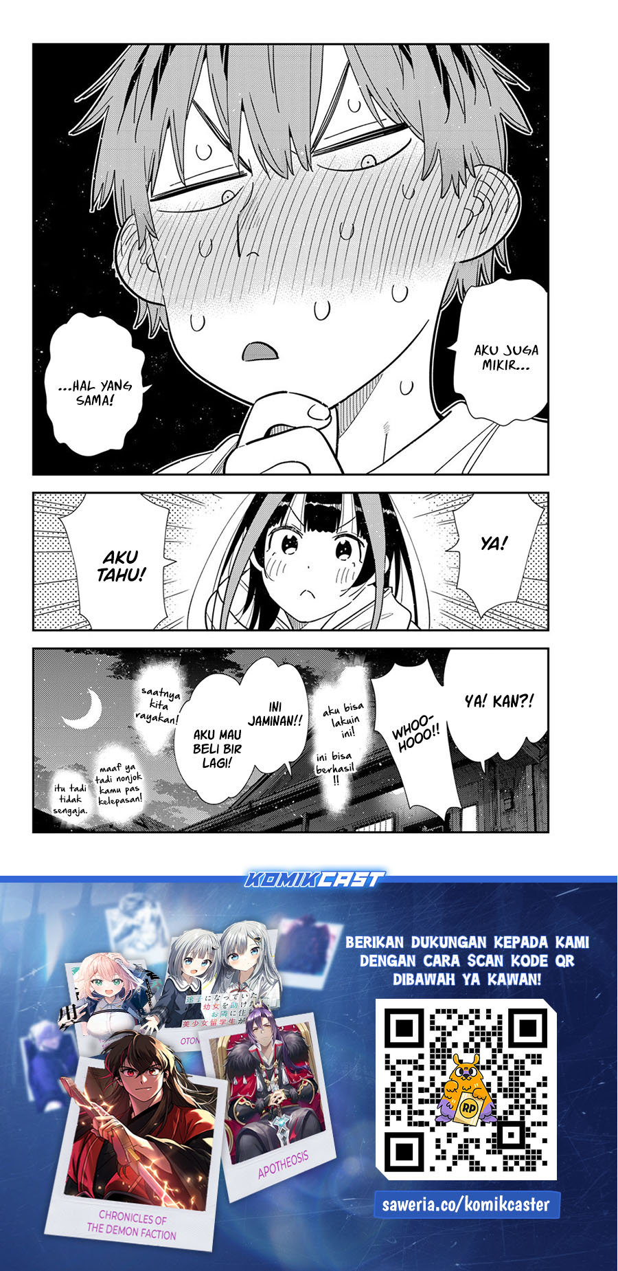 Kanojo, Okarishimasu chapter 388