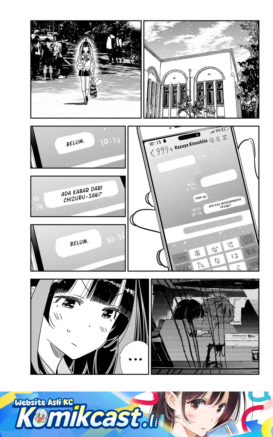 Kanojo, Okarishimasu chapter 390