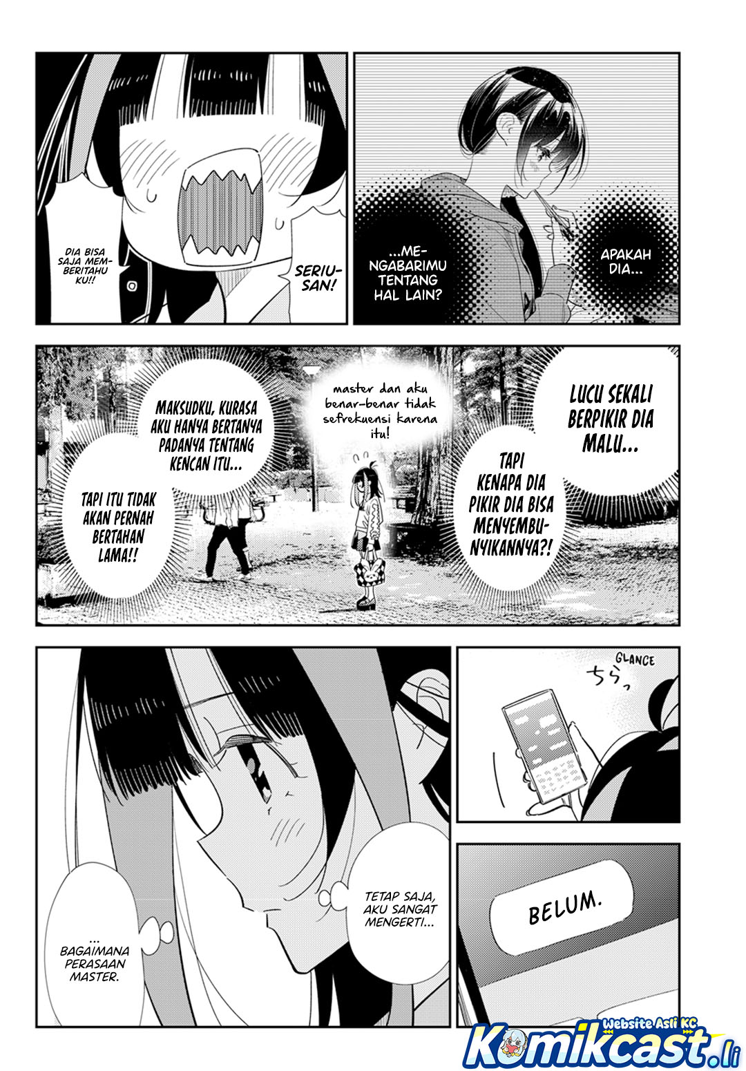 Kanojo, Okarishimasu chapter 390