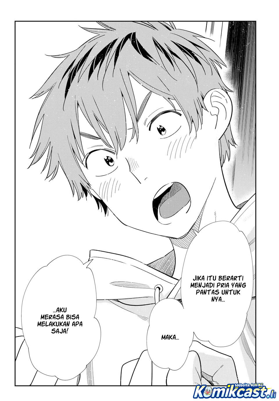 Kanojo Okarishimasu Chapter 392 Bahasa Indonesia