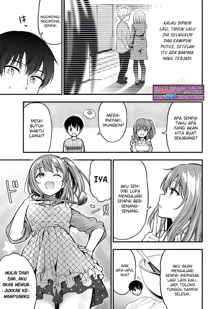 Kanojo ni Uwaki Sareteita Ore ga Koakuma na Kouhai ni Natsukarete Imasu Chapter 05 Bahasa Indonesia