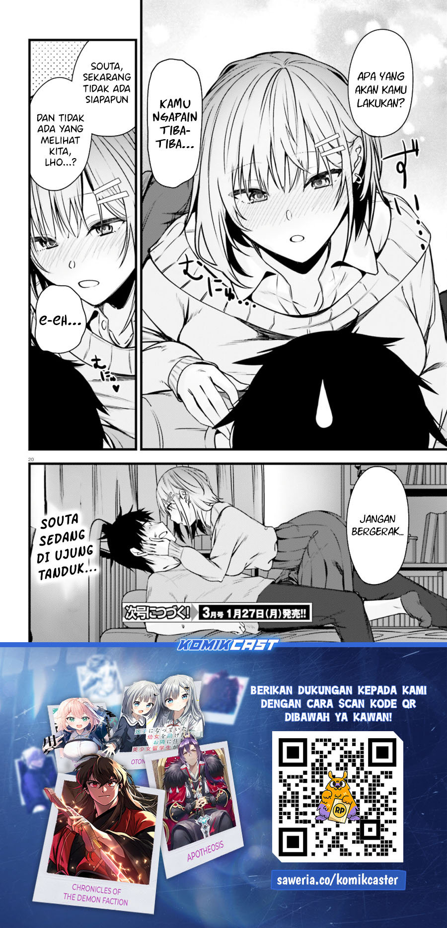 Kanojo wo Ubatta Ikemen Bishoujo ga Nazeka Ore made Nerattekuru Chapter 04 Bahasa Indonesia