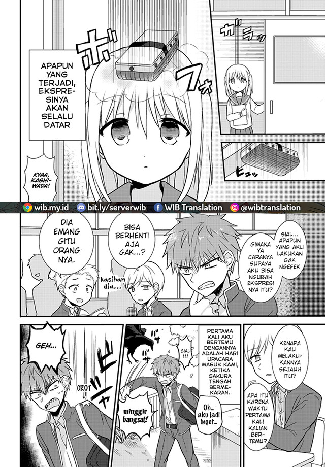 Kao ni denai Kashiwada-san to Kao ni deru Ota-kun chapter 1