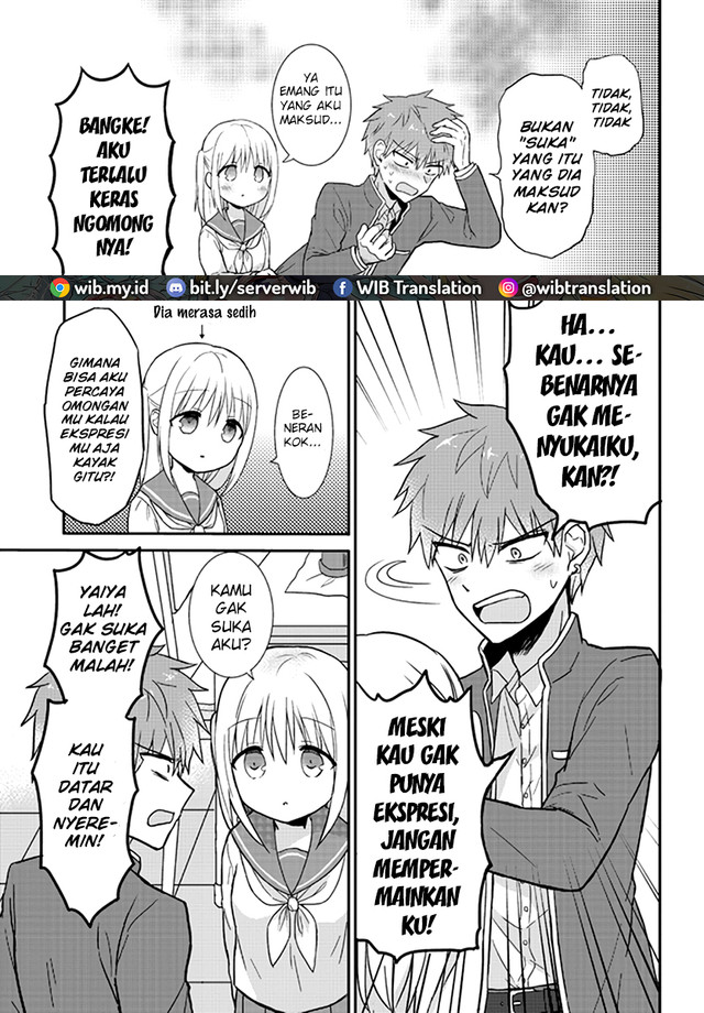 Kao ni denai Kashiwada-san to Kao ni deru Ota-kun chapter 1