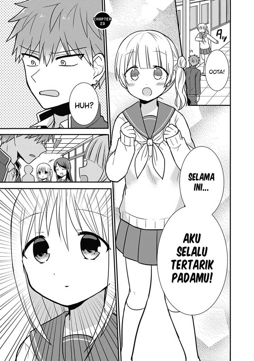 Kao ni denai Kashiwada-san to Kao ni deru Ota-kun chapter 23
