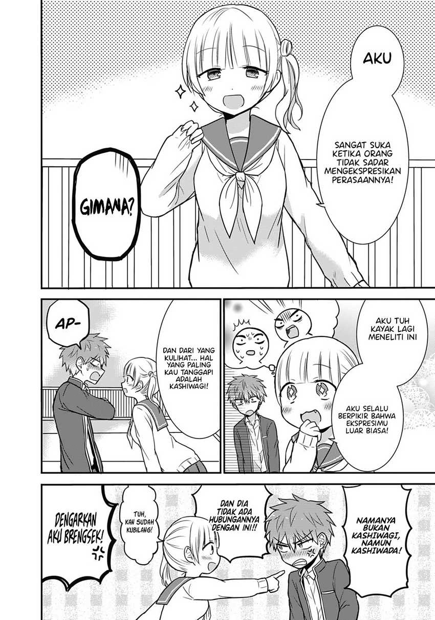 Kao ni denai Kashiwada-san to Kao ni deru Ota-kun chapter 23