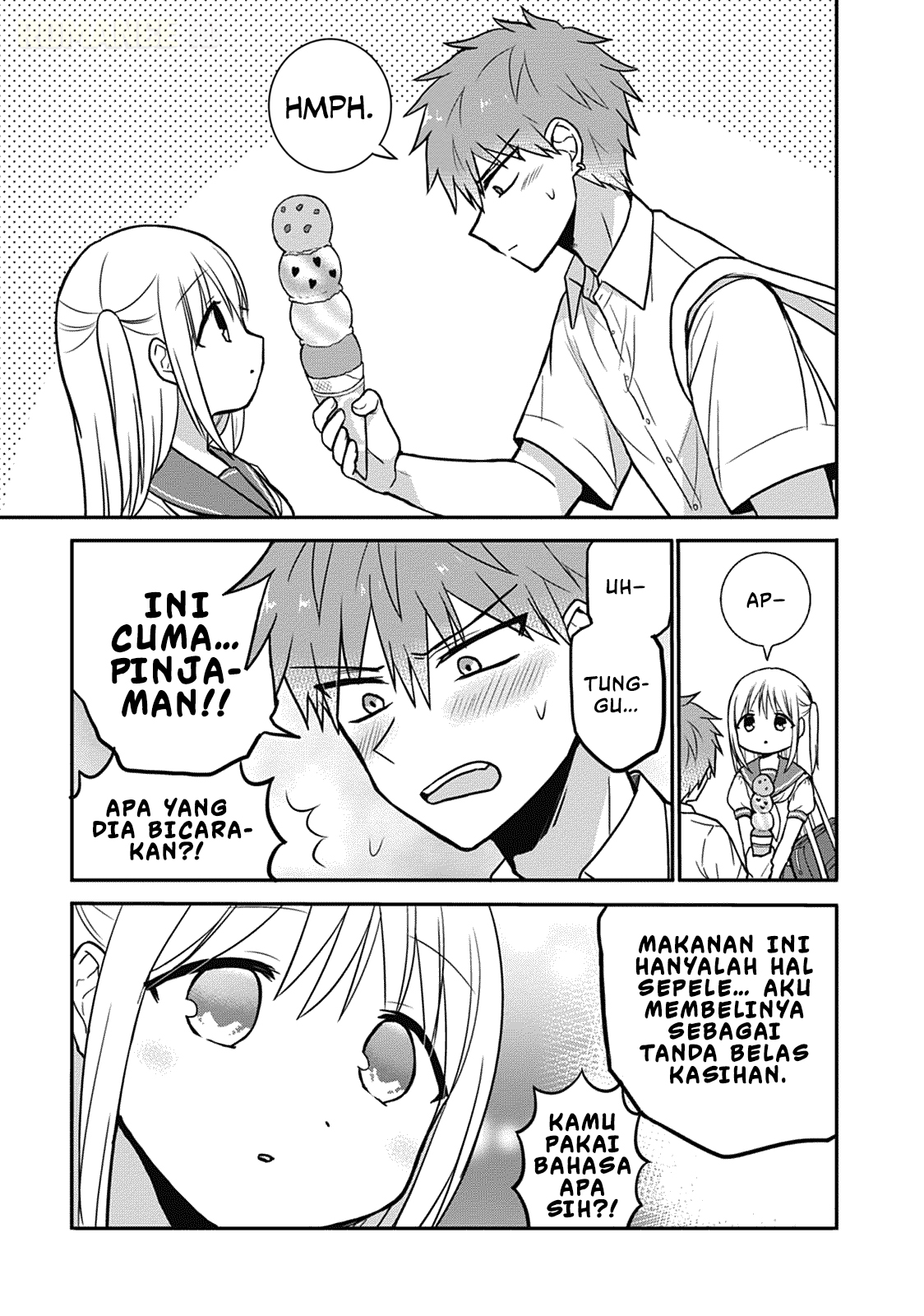 Kao ni denai Kashiwada-san to Kao ni deru Ota-kun chapter 30