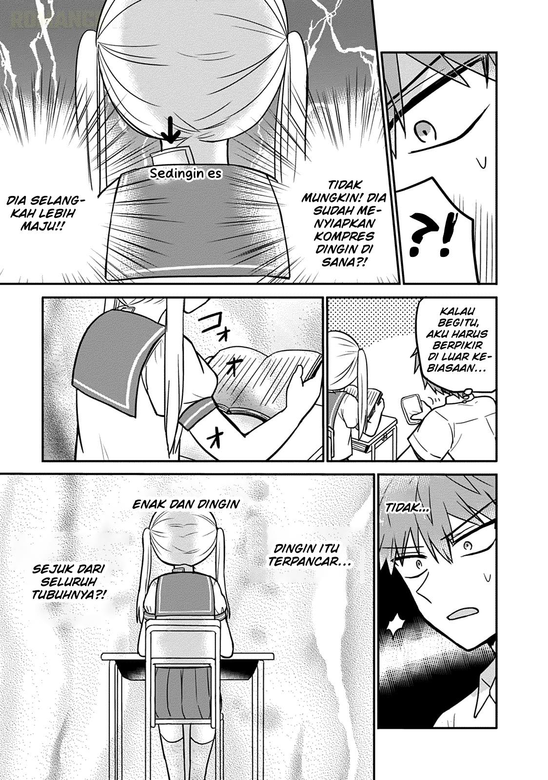 Kao ni denai Kashiwada-san to Kao ni deru Ota-kun Chapter 32 Bahasa Indonesia
