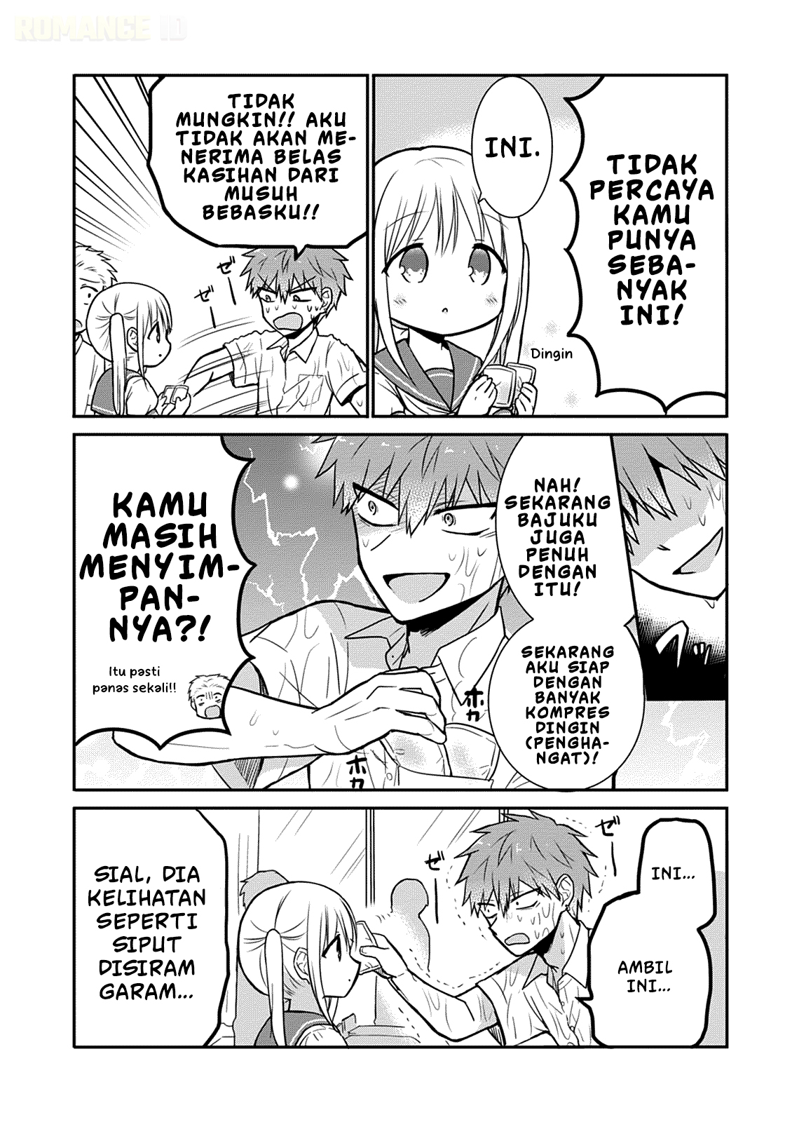 Kao ni denai Kashiwada-san to Kao ni deru Ota-kun Chapter 32 Bahasa Indonesia