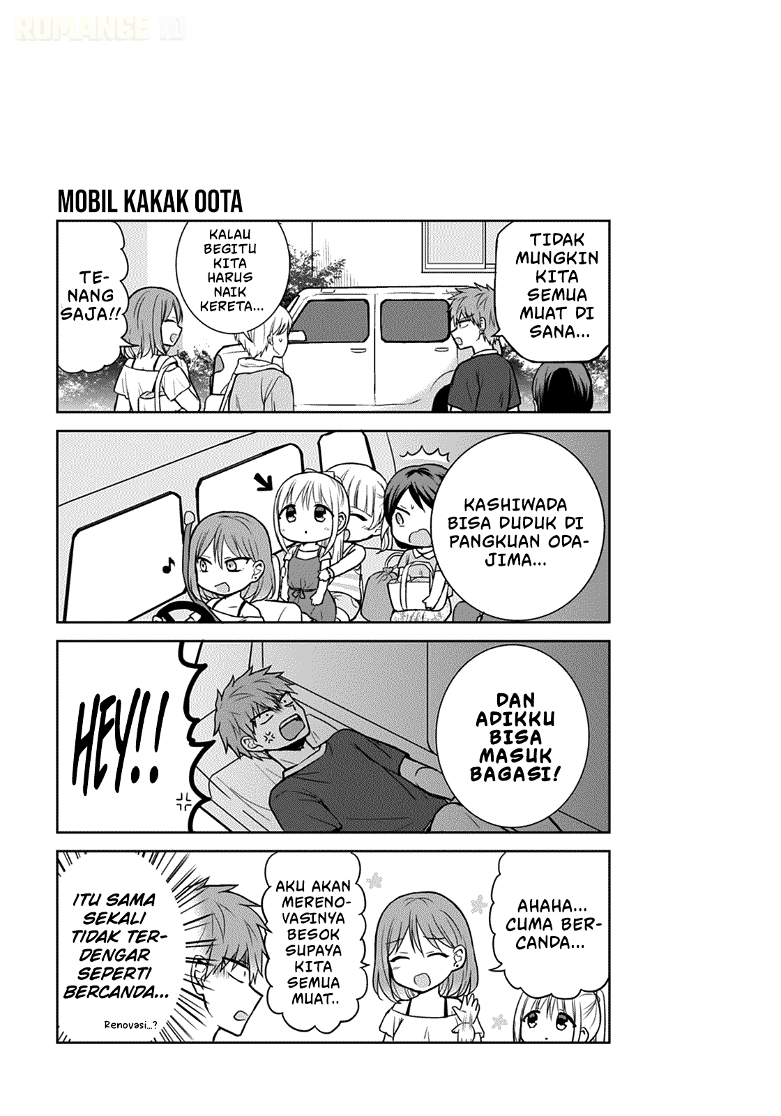 Kao ni denai Kashiwada-san to Kao ni deru Ota-kun Chapter 34 Bahasa Indonesia