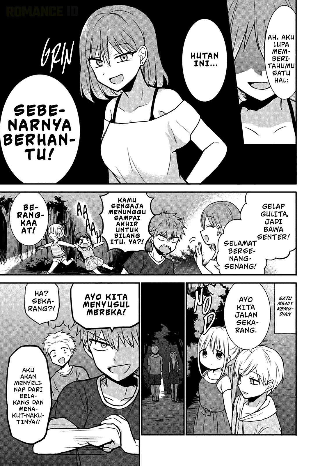 Kao ni denai Kashiwada-san to Kao ni deru Ota-kun Chapter 35 Bahasa Indonesia