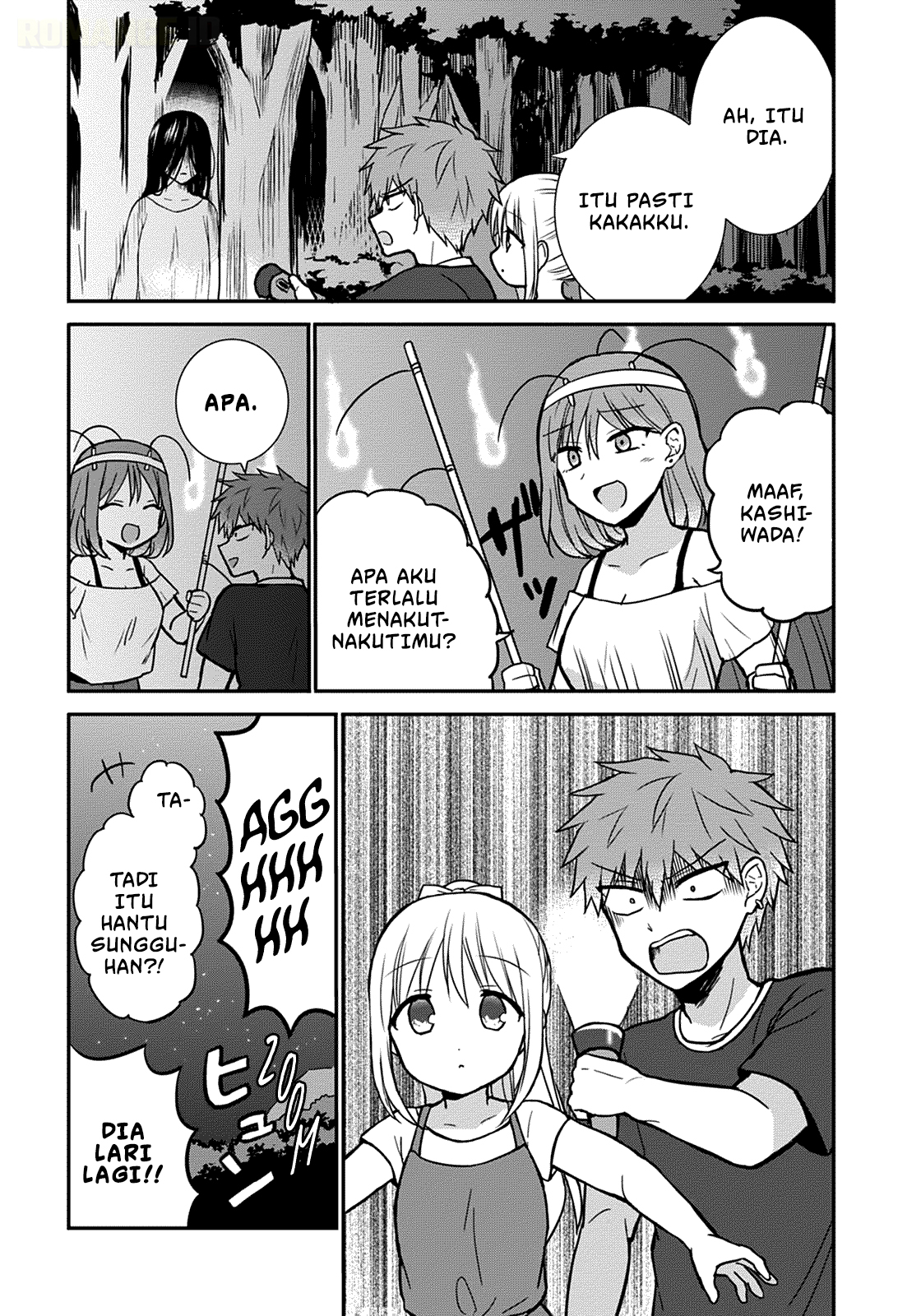 Kao ni denai Kashiwada-san to Kao ni deru Ota-kun Chapter 35 Bahasa Indonesia