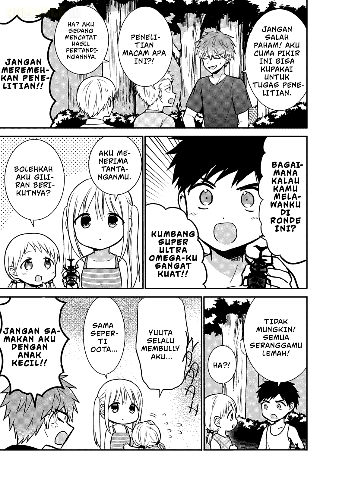Kao ni denai Kashiwada-san to Kao ni deru Ota-kun Chapter 36 Bahasa Indonesia