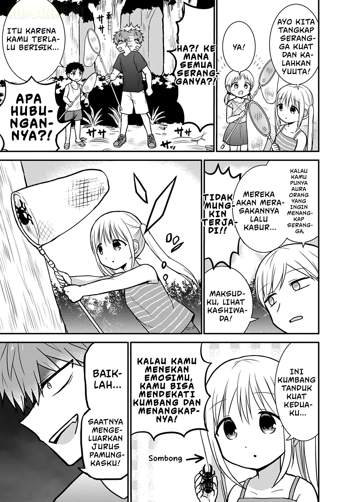 Kao ni denai Kashiwada-san to Kao ni deru Ota-kun Chapter 36 Bahasa Indonesia