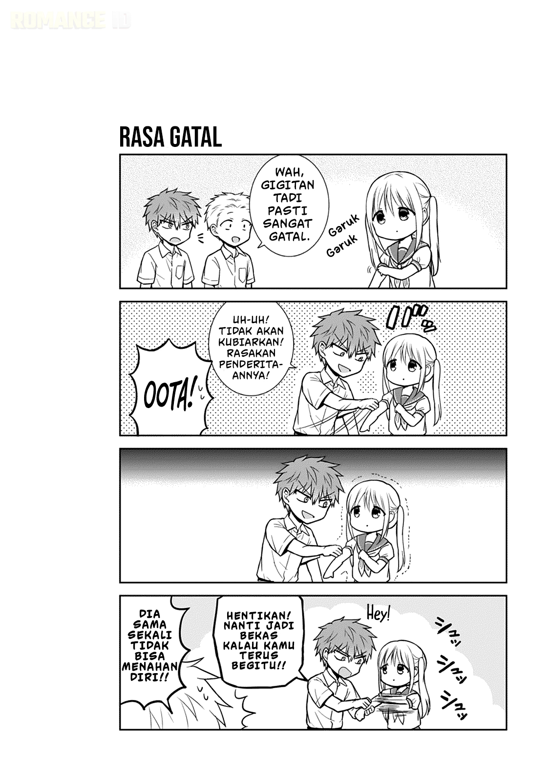 Kao ni denai Kashiwada-san to Kao ni deru Ota-kun Chapter 36 Bahasa Indonesia