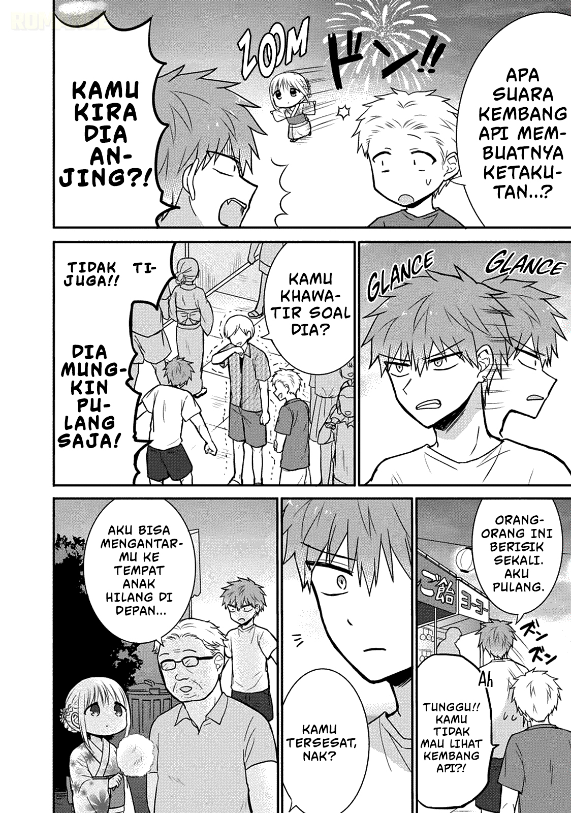 Kao ni denai Kashiwada-san to Kao ni deru Ota-kun Chapter 37 Bahasa Indonesia