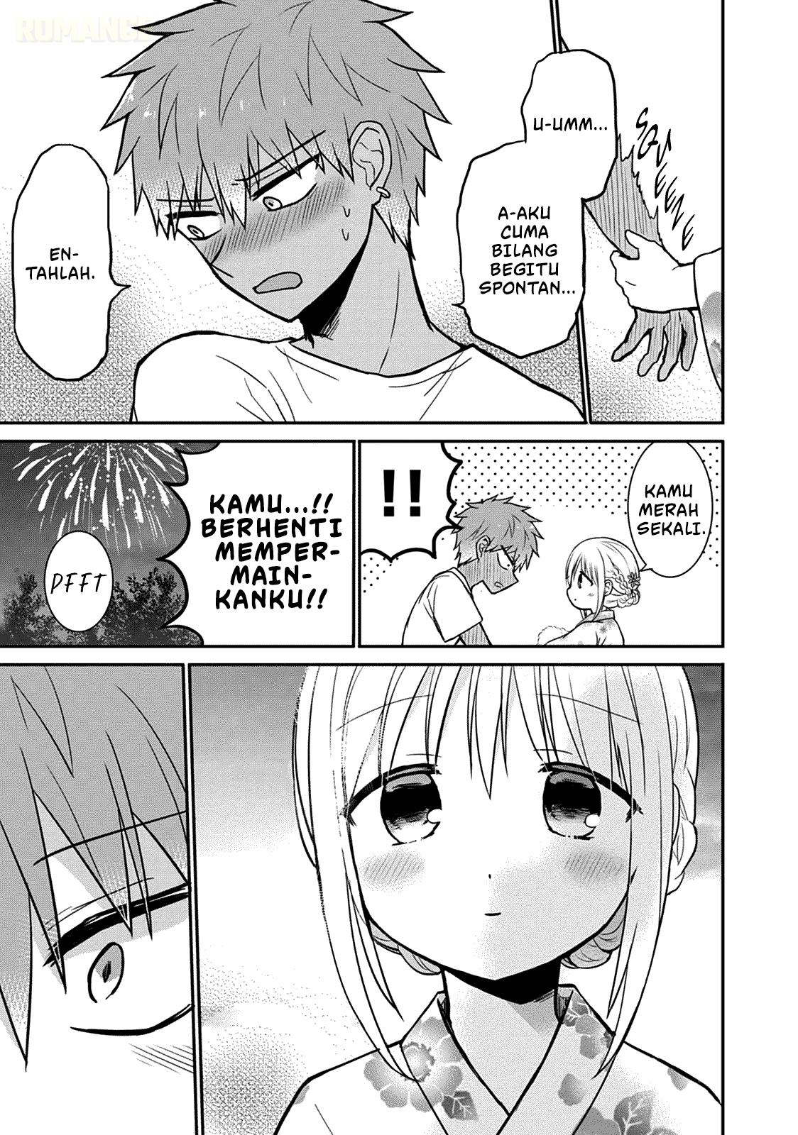 Kao ni denai Kashiwada-san to Kao ni deru Ota-kun Chapter 37 Bahasa Indonesia