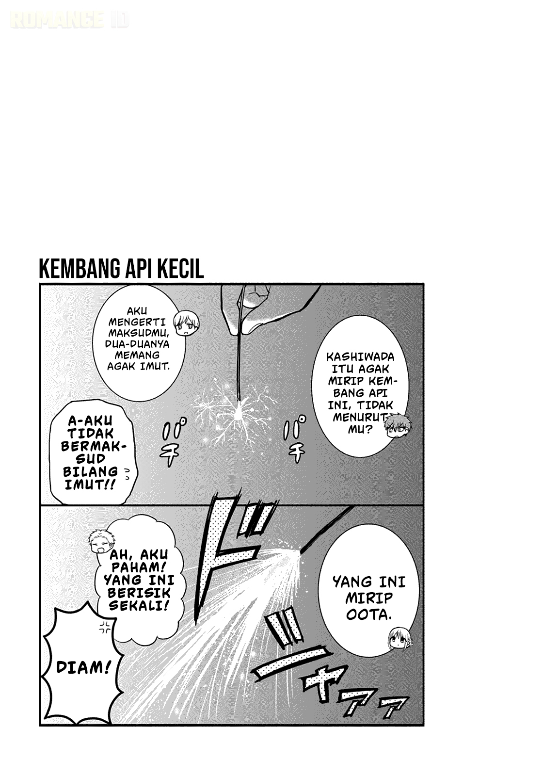 Kao ni denai Kashiwada-san to Kao ni deru Ota-kun Chapter 37 Bahasa Indonesia