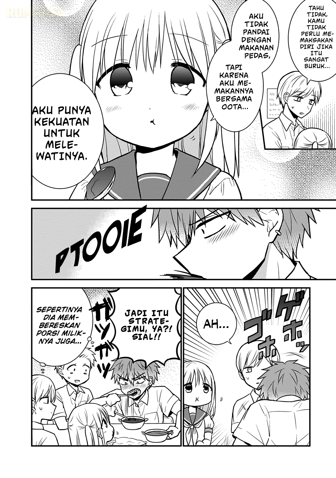 Kao ni denai Kashiwada-san to Kao ni deru Ota-kun chapter 40