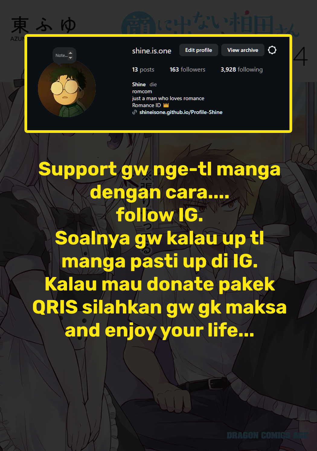 Kao ni denai Kashiwada-san to Kao ni deru Ota-kun chapter 49