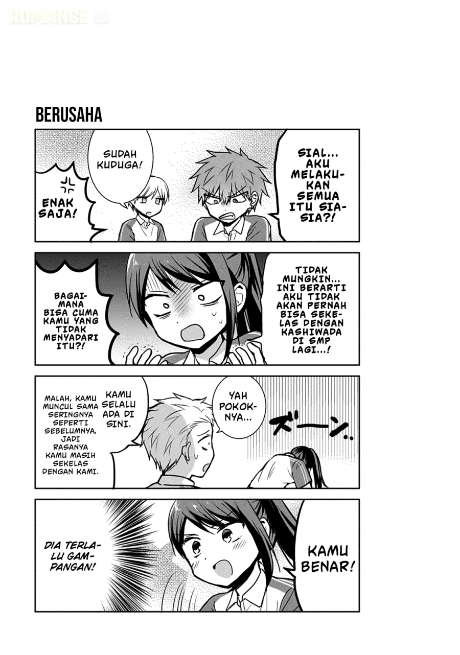 Kao ni denai Kashiwada-san to Kao ni deru Ota-kun chapter 59