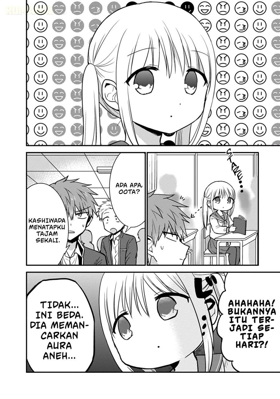 Kao ni denai Kashiwada-san to Kao ni deru Ota-kun chapter 60